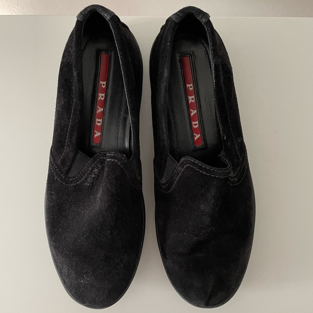 Prada Black Slip-On Shoes - Picture 2 of 4
